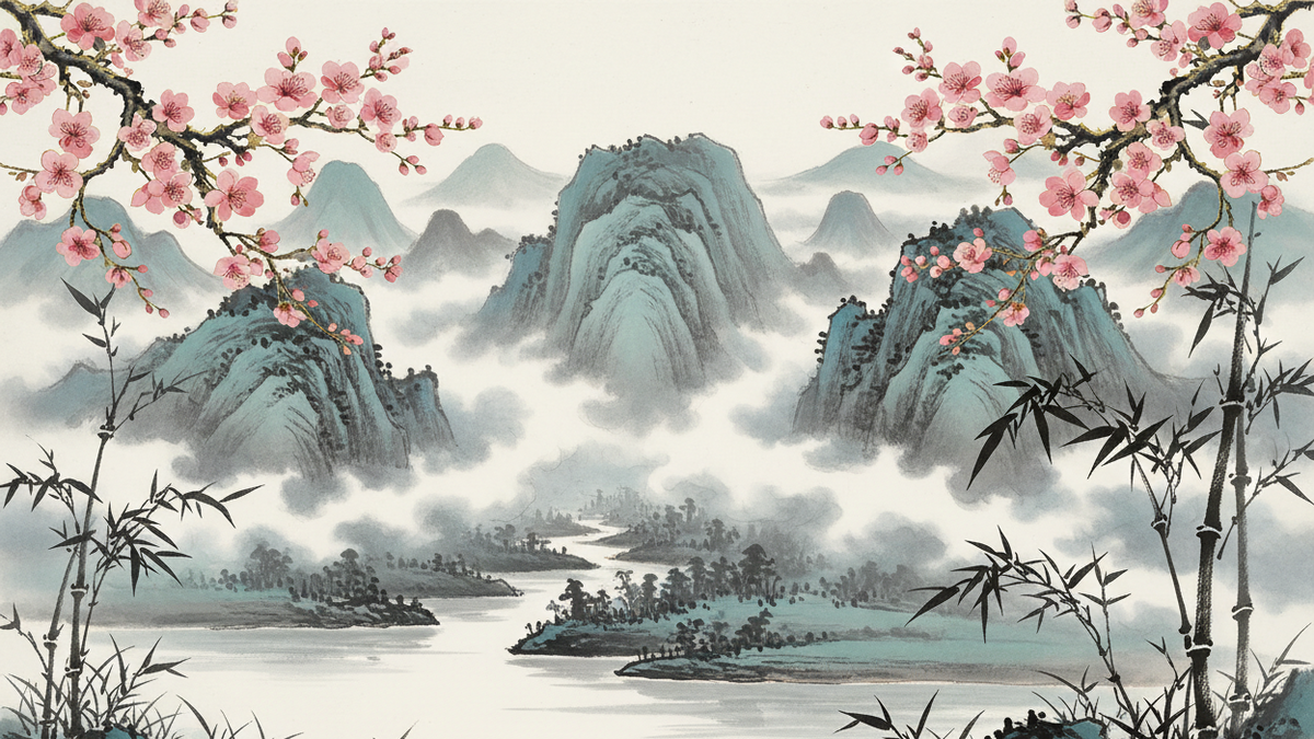 Harmony Chinese Landscape