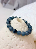 Misty-Depth Blue Rutilated Quartz (Blue Rabbit-Hair Quartz Bracelet)